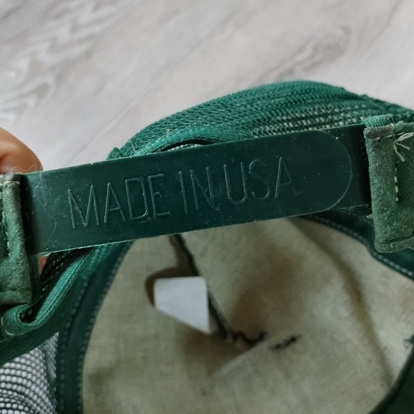 VINTAGE Hemmings Motor News Trucker Hat Snapback Cap Green Patch USA Made - Picture 10 of 12